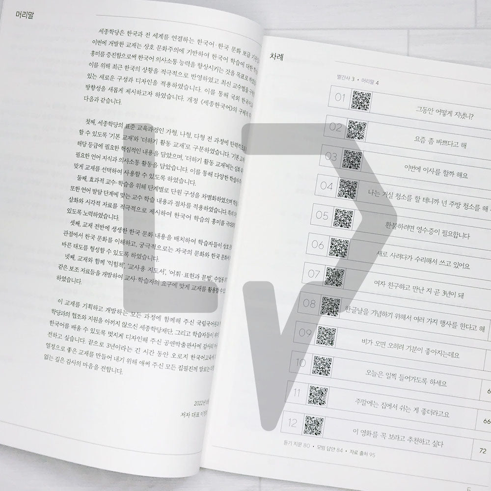 Sejong Korean Workbook 세종한국어 익힘책 3A (2022 Edition)