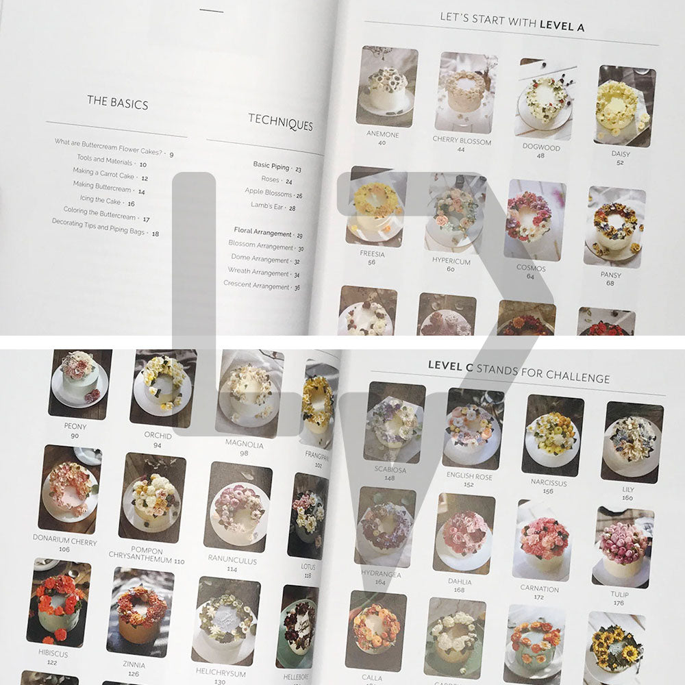 Ollicake's Buttercream Flowers - Life Pattern Korea