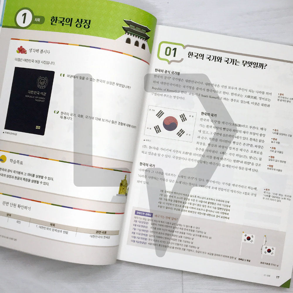 KIIP Understanding Korean Society Beginning Textbook 한국사회 이해 기본 - Life Pattern Korea