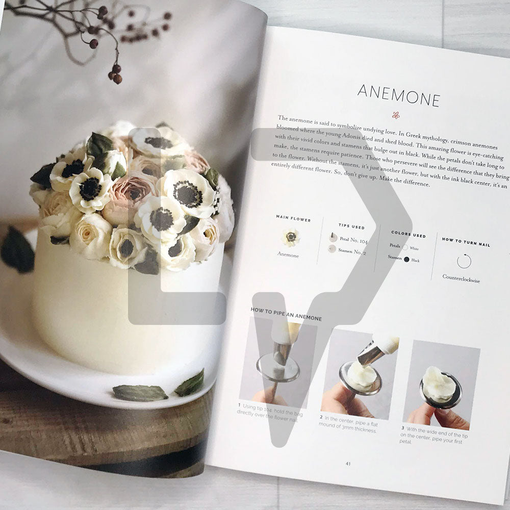 Ollicake's Buttercream Flowers - Life Pattern Korea