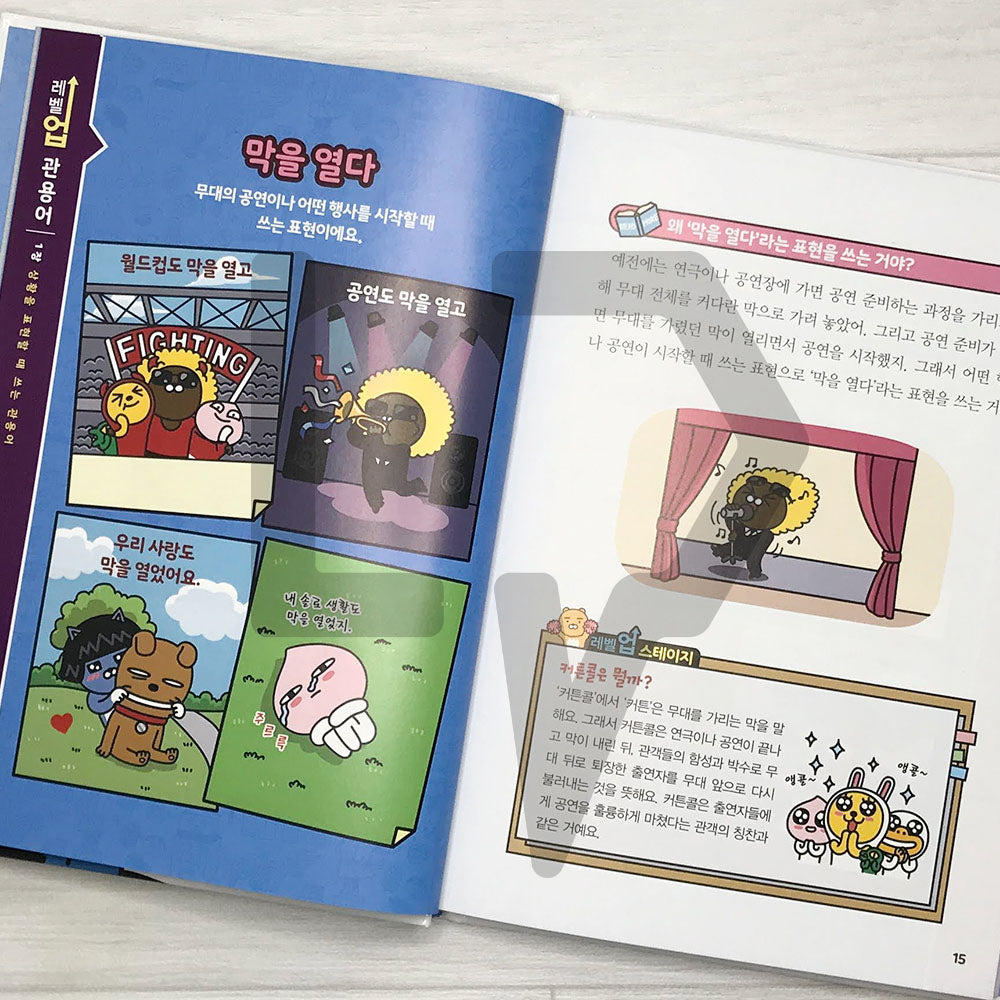 Level Up Kakao Friends: Korean Idioms 레벨업 카카오프렌즈 관용어