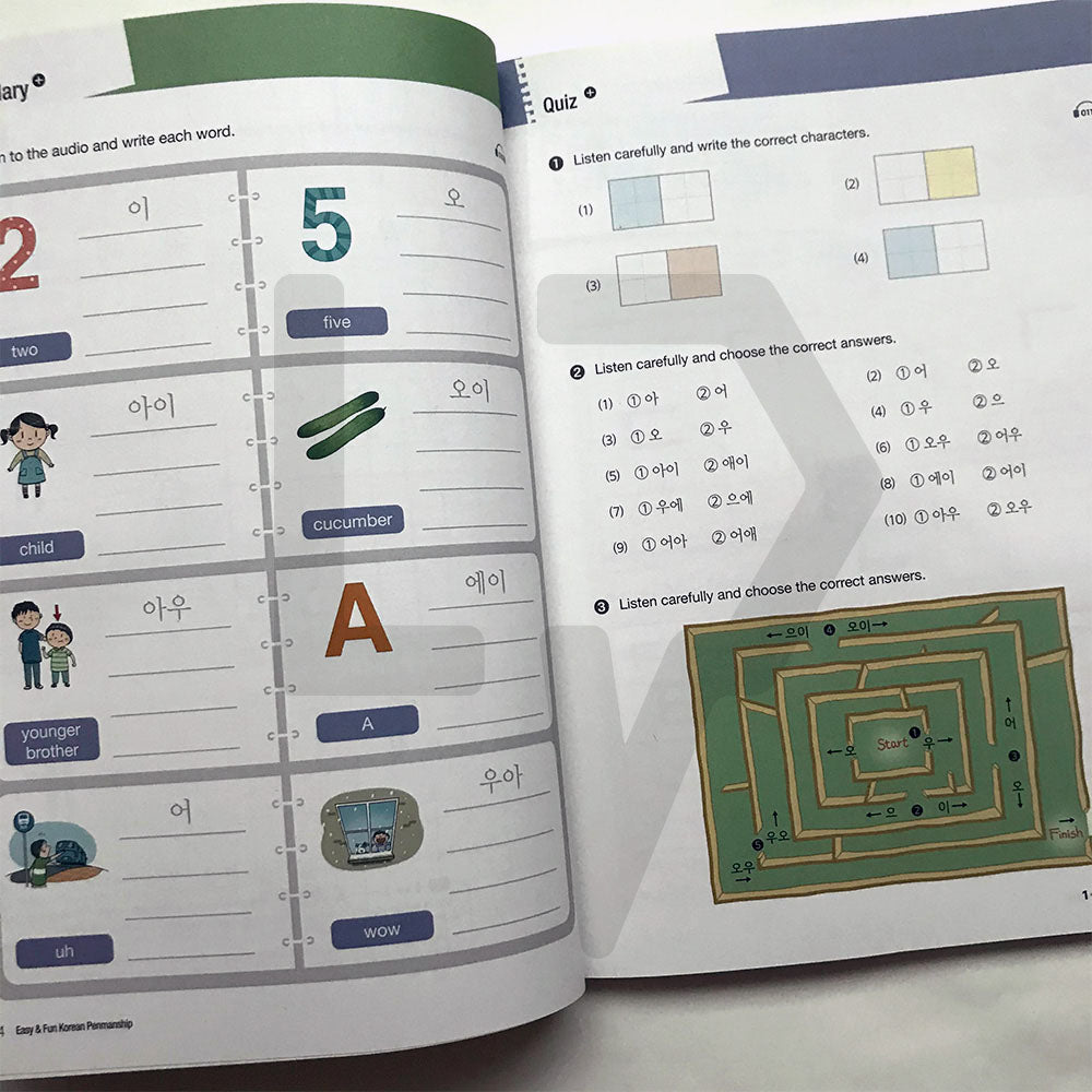 Easy & Fun Korean Penmanship - Life Pattern Korea