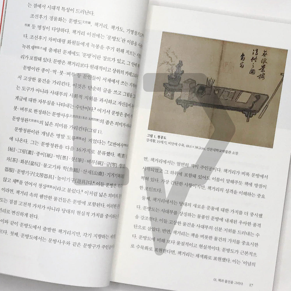 Chaekgeori (Books and Things) 책거리 - Life Pattern Korea