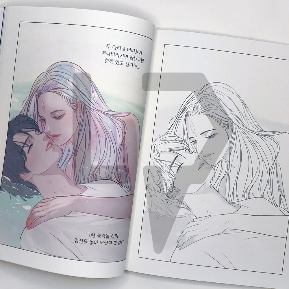 Mystical (Mystique) Coloring Book 신비 컬러링북 - Life Pattern Korea