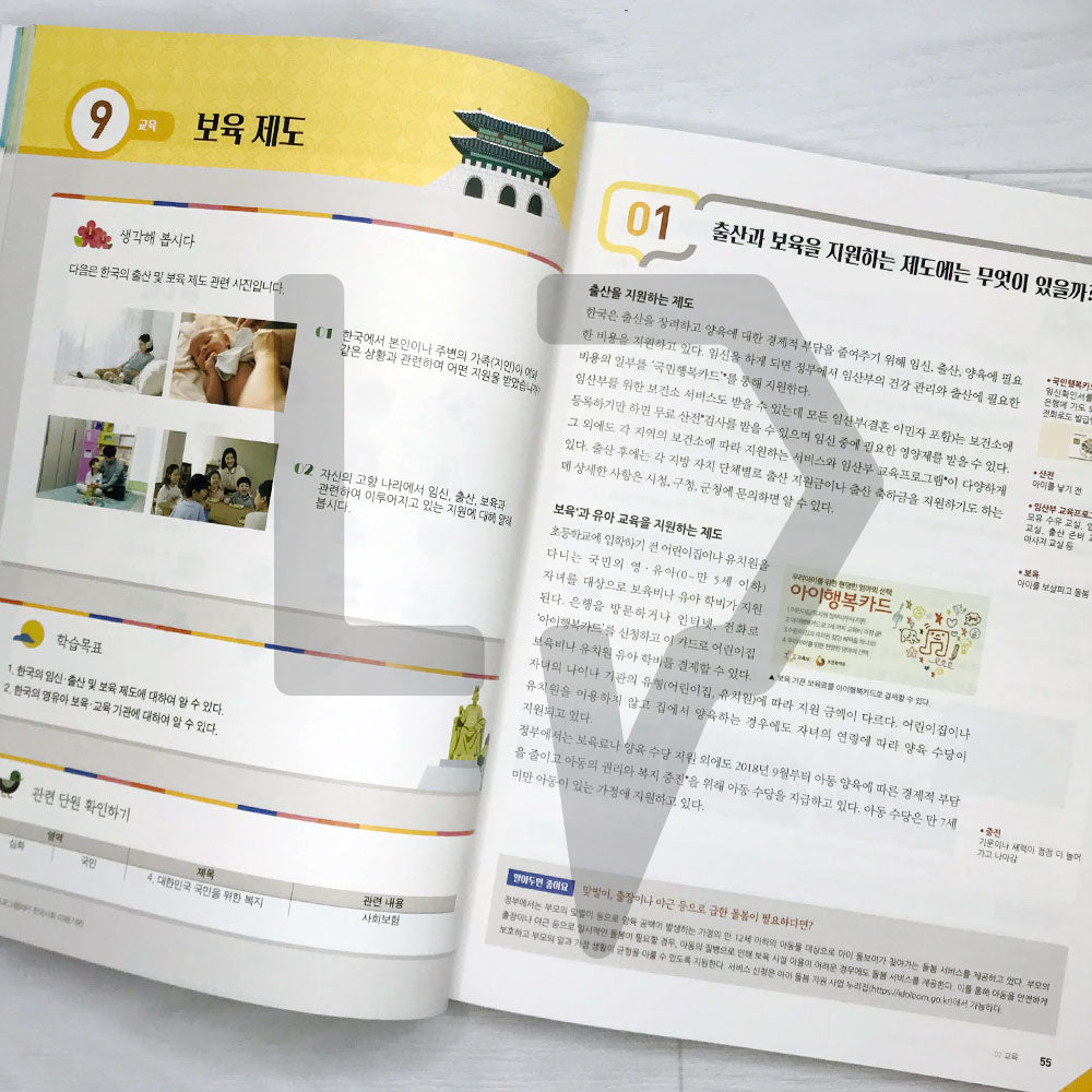 KIIP Understanding Korean Society Beginning Textbook 한국사회 이해 기본 - Life Pattern Korea