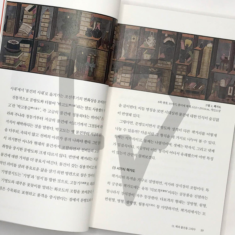 Chaekgeori (Books and Things) 책거리 - Life Pattern Korea