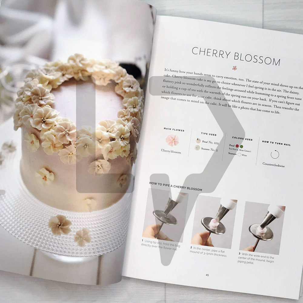 Ollicake's Buttercream Flowers - Life Pattern Korea