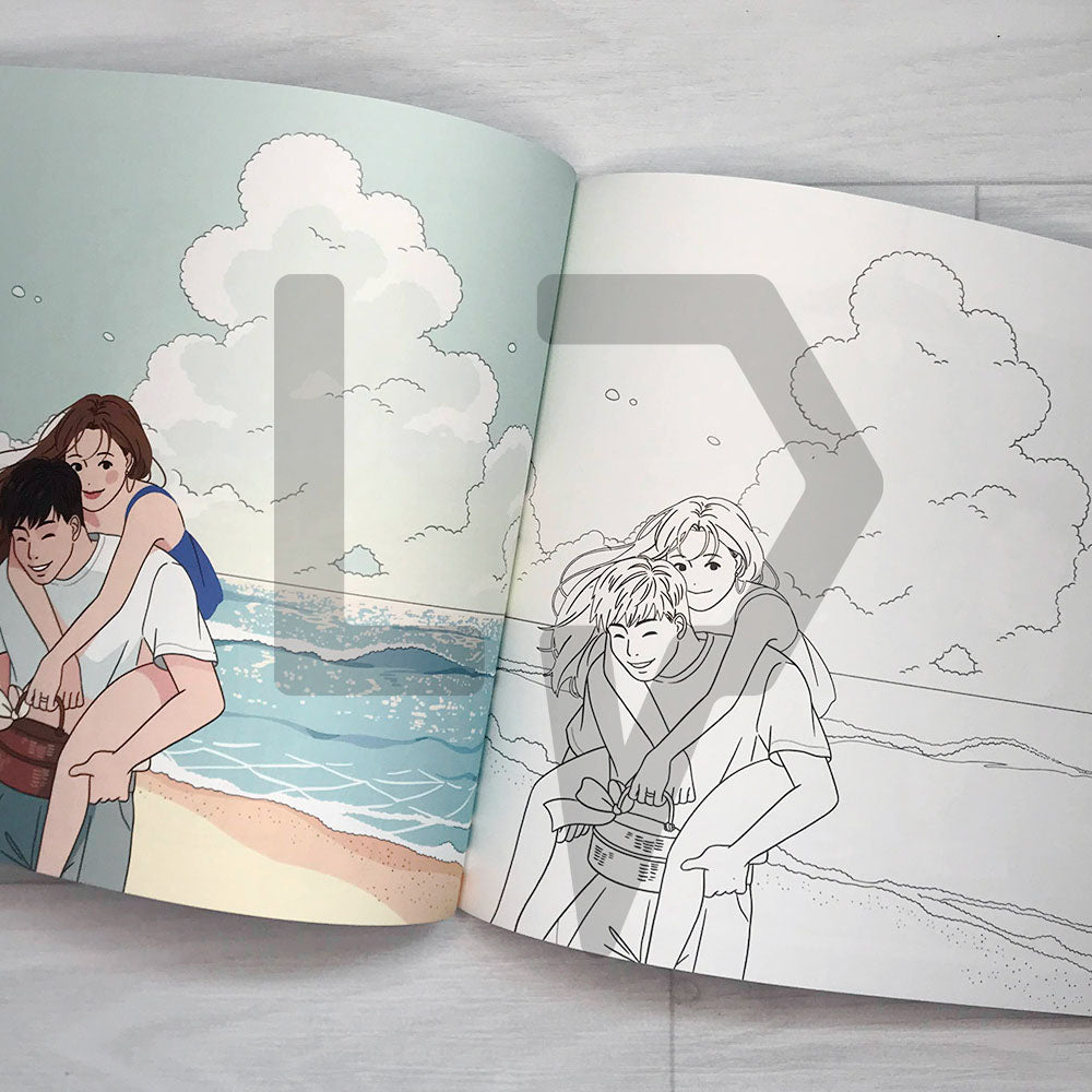 Soruru’s Coloring Book 소르르 일러스트 컬러링북 - Life Pattern Korea