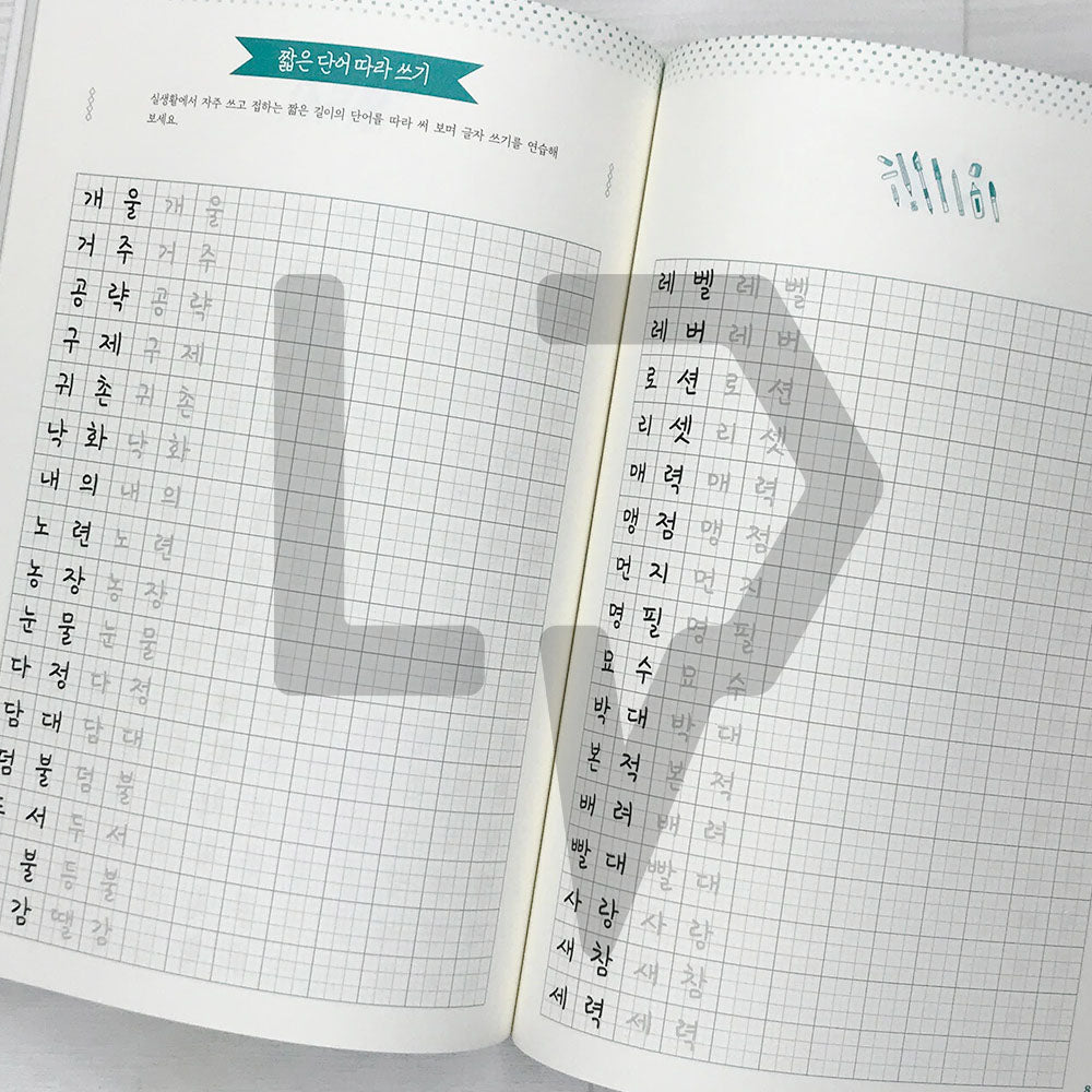 Bareuda Korean Handwriting 바르다 손글씨 (2023) - Life Pattern Korea