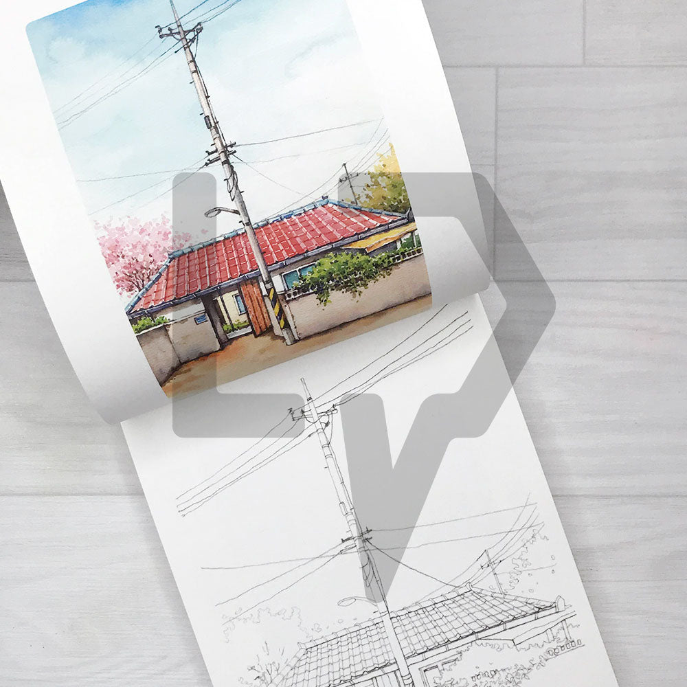 Drawing the Four Seasons Coloring Book 사계절을 그리다 - Life Pattern Korea