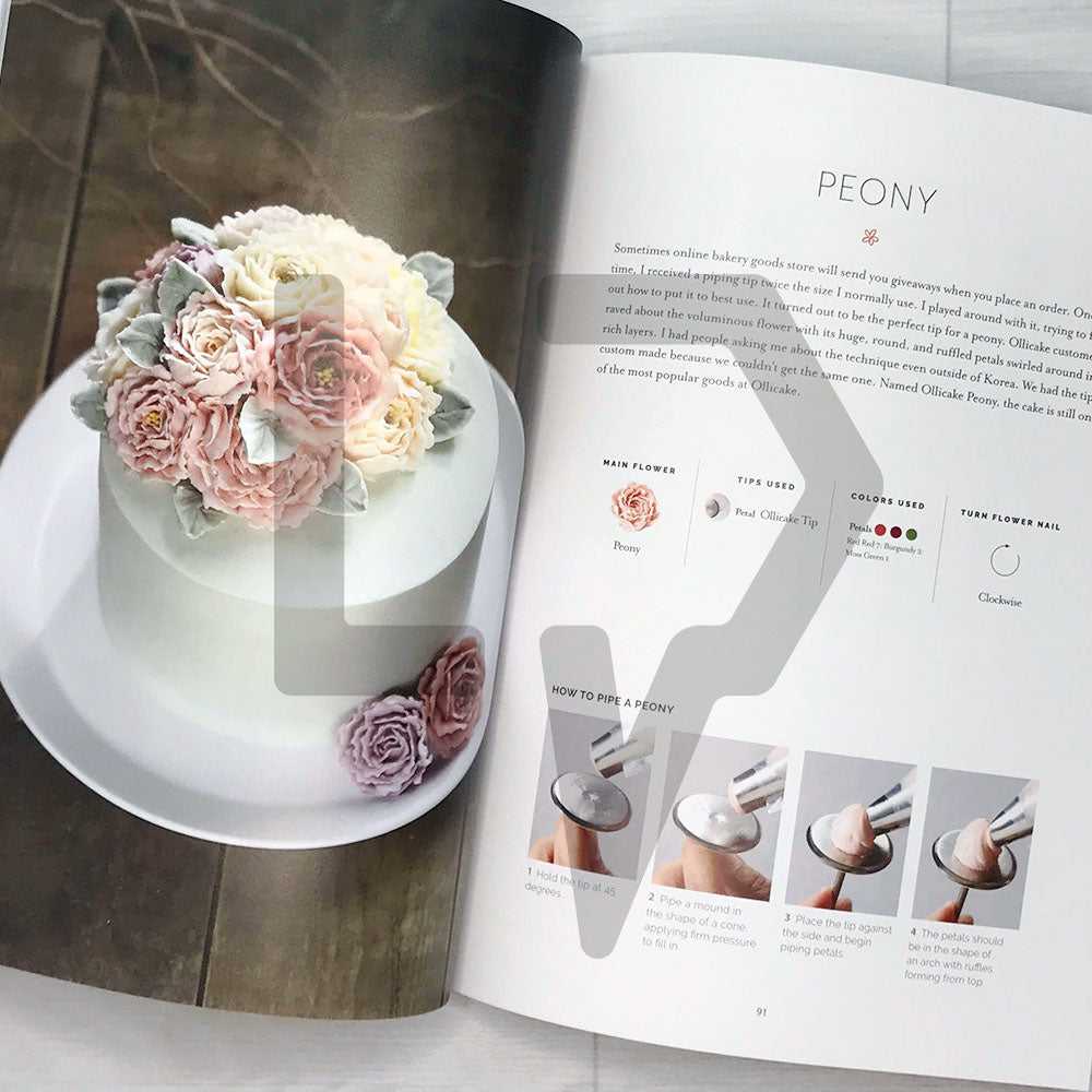 Ollicake's Buttercream Flowers - Life Pattern Korea