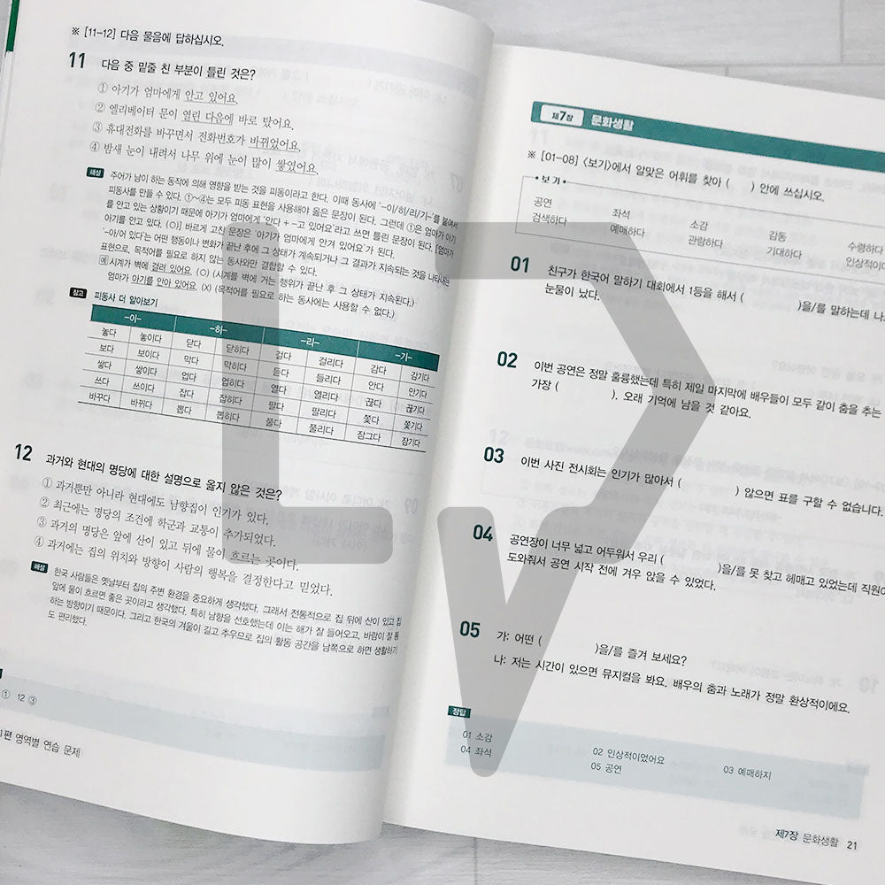 SDEdu KIIP Mid-term Test Mock Tests SD에듀 사회통합프로그램 중간평가 실전 모의고사 (2024) - Life Pattern Korea