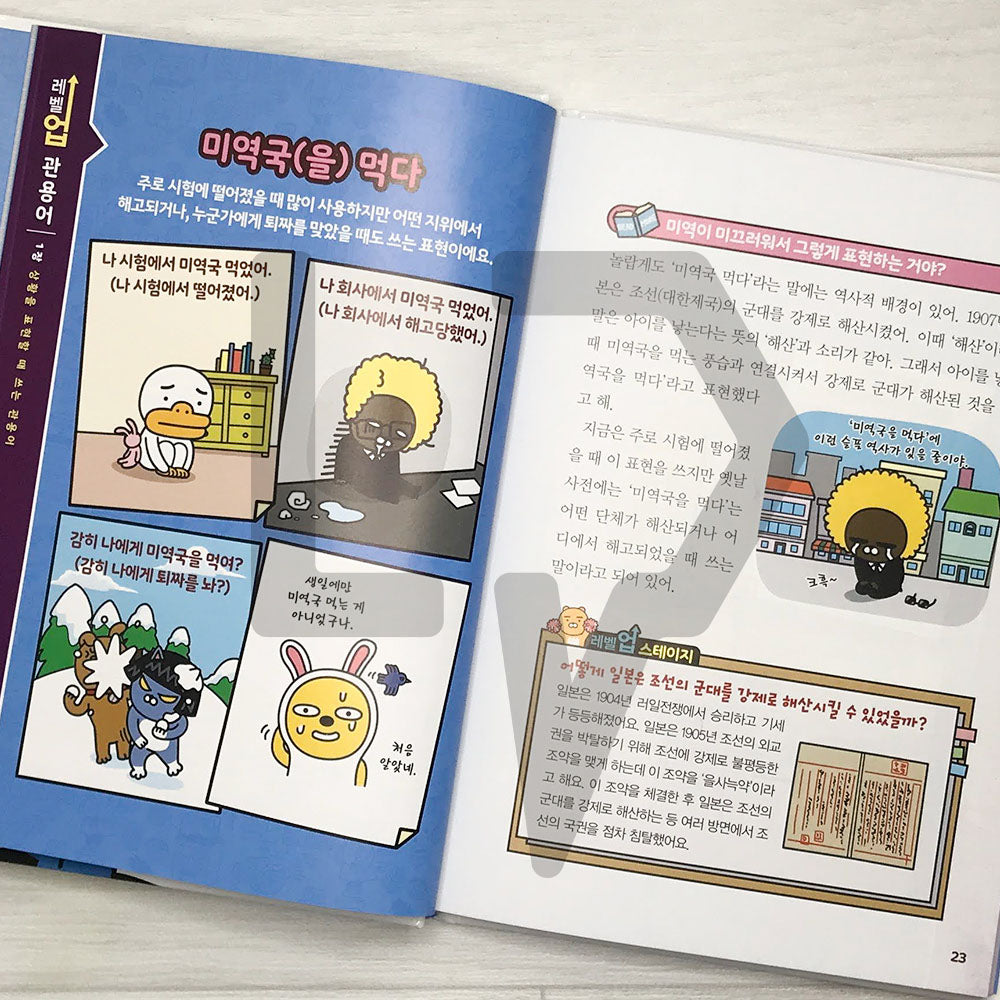 Level Up Kakao Friends: Korean Idioms 레벨업 카카오프렌즈 관용어
