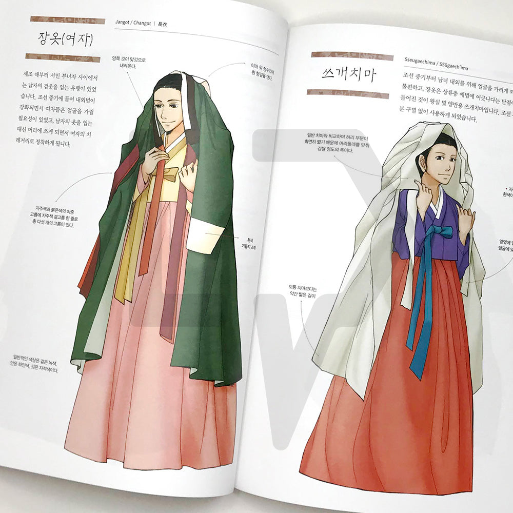 The Story of Hanbok during the Joseon Dynasty 조선시대 우리옷 한복 이야기 - Life Pattern Korea