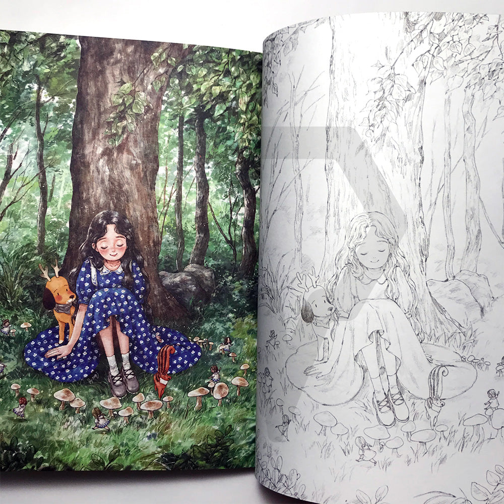 Aeppol’s Coloring Book of the Forest - Moments Wholly for Yourself 애뽈의 숲을 닮은 컬러링북 - Life Pattern Korea