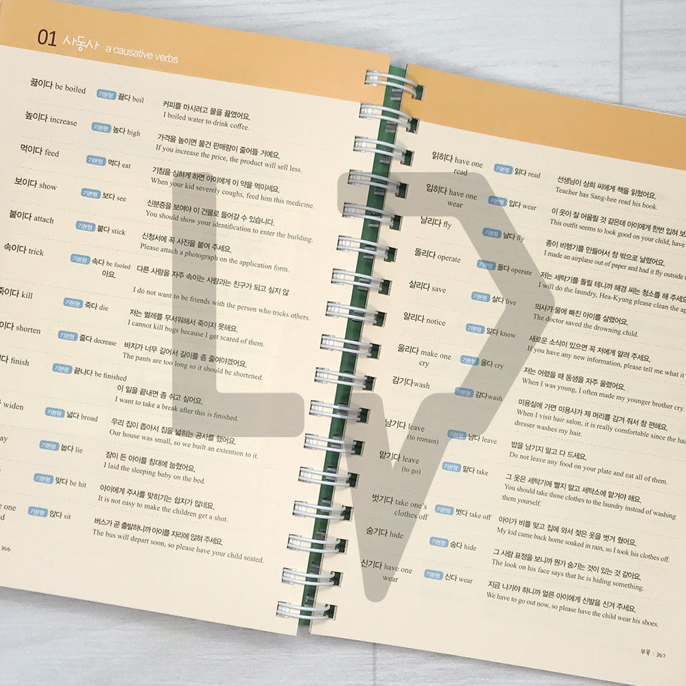 TOPIK in 30 days Advanced Vocabulary - Life Pattern Korea