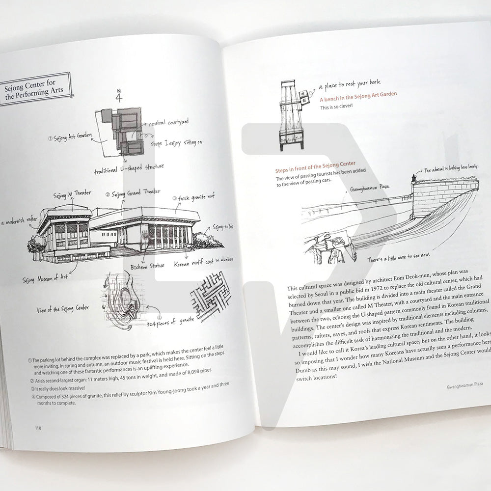 Seoul’s Historic Walks in Sketches - Life Pattern Korea