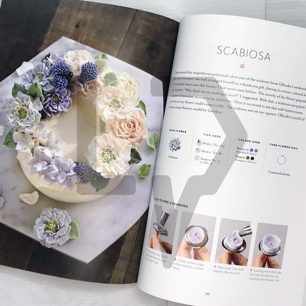Ollicake's Buttercream Flowers - Life Pattern Korea
